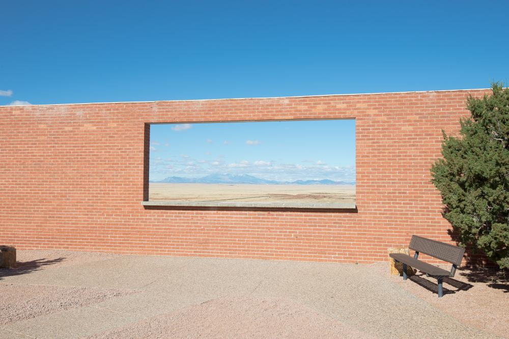 Wall window at Meteor Crater