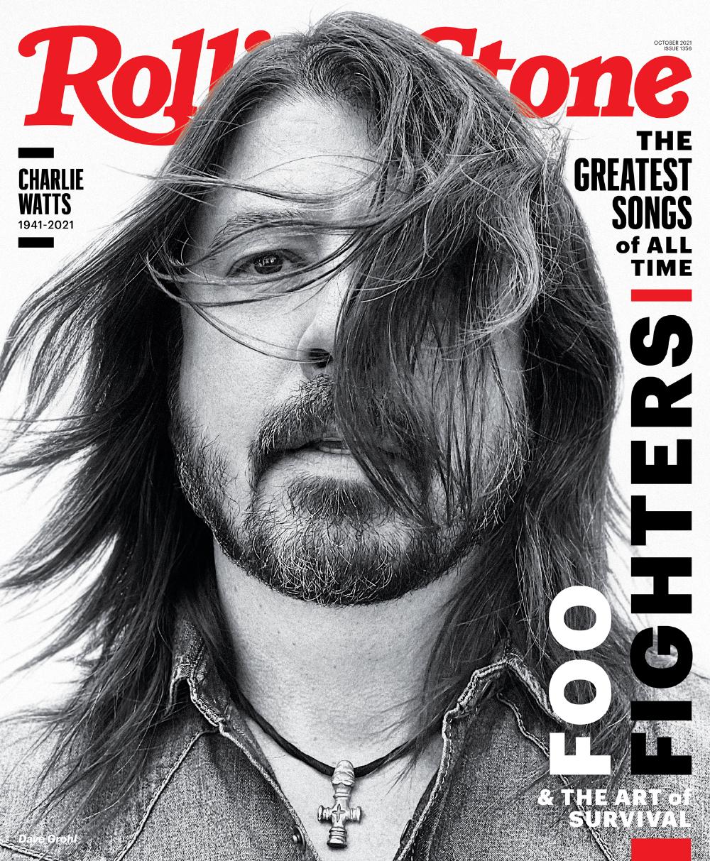 Cover of Rolling Stones magazine, October 2021 issue
