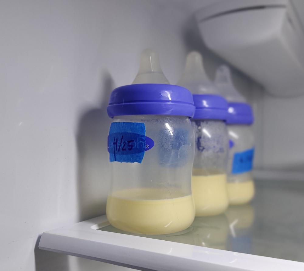 New bottles, new fridge, new life